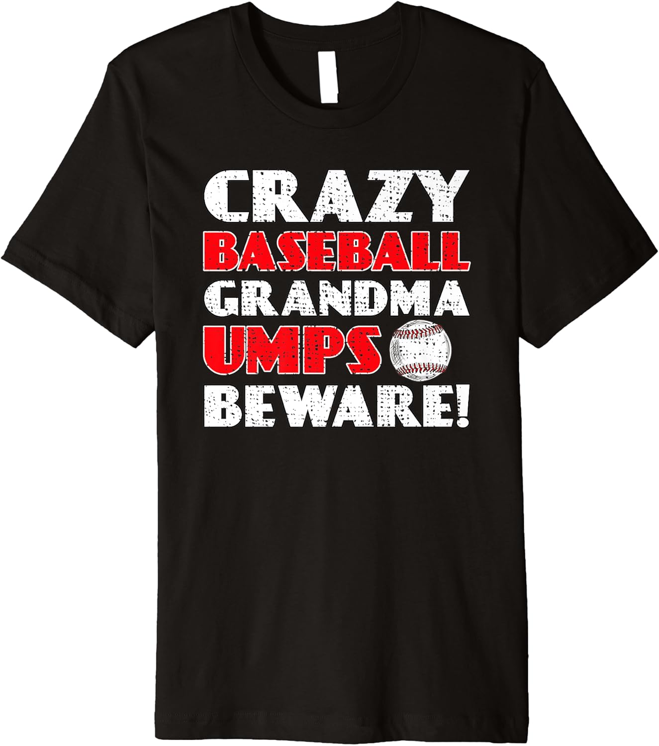 Baseball Funny Grandma Premium TShirt Clothing, Shoes